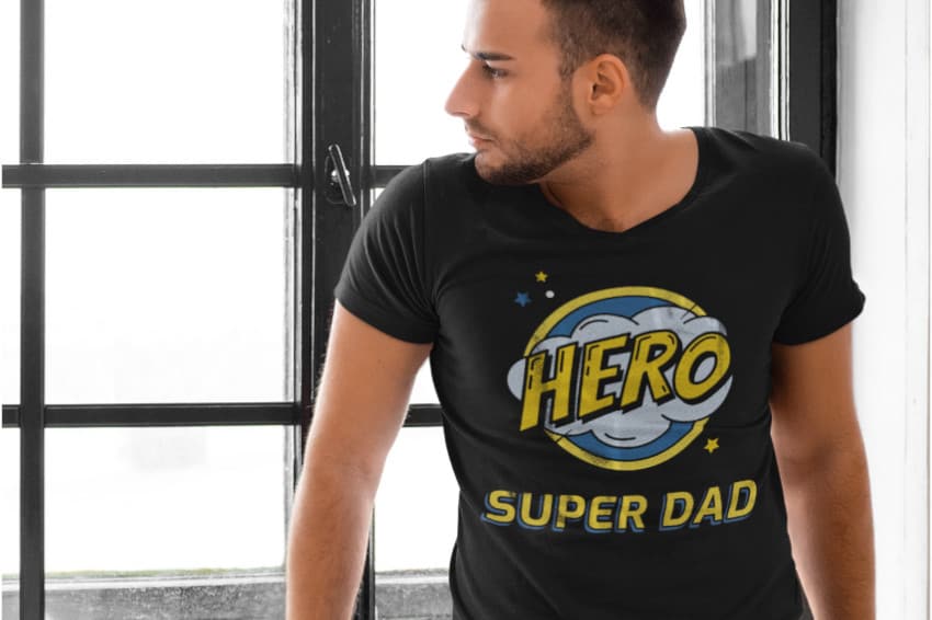 Hero Super Dad T-Shirt